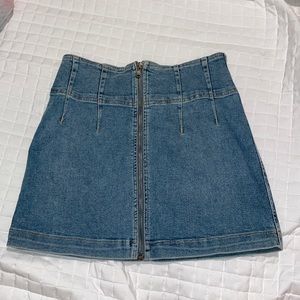 Jean skirt